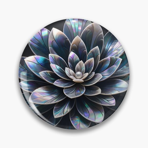 Item preview, Pearlescent Bloom: The Iridescent Flower designed and sold by APARTAI EU.