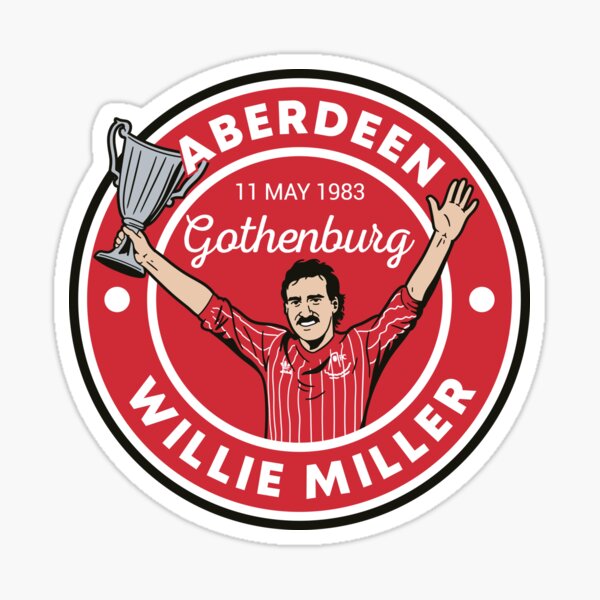 Item preview, Willie Miller Aberdeen 1983 Göteborg designed and sold by casualsofficial.