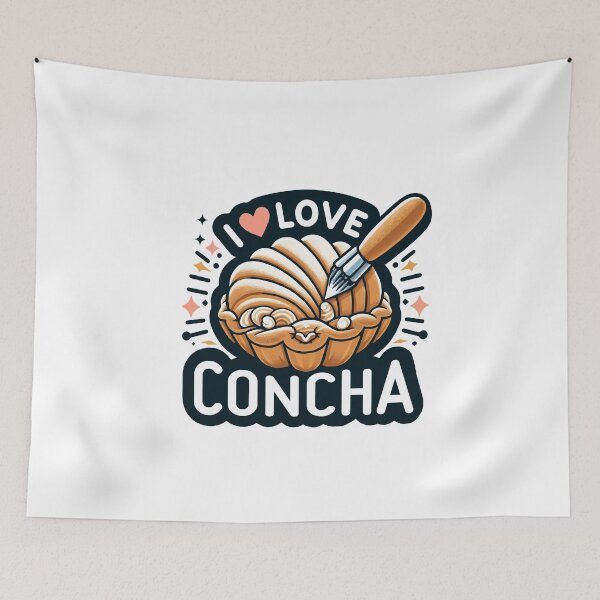 Item preview, I Love Conchas Perfect Mexican Sweet Bread For The Season Of Tamales designed and sold by saadabs.