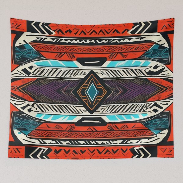 Item preview, Tribal pattern design continuity designed and sold by operossa.