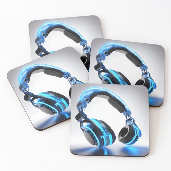 Item preview, Neon headphones   designed and sold by Inspirationmotivation.