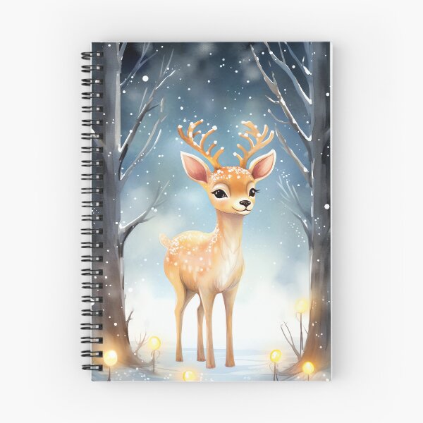 Item preview, Twinkling Reindeer Night designed and sold by cute-animals99.