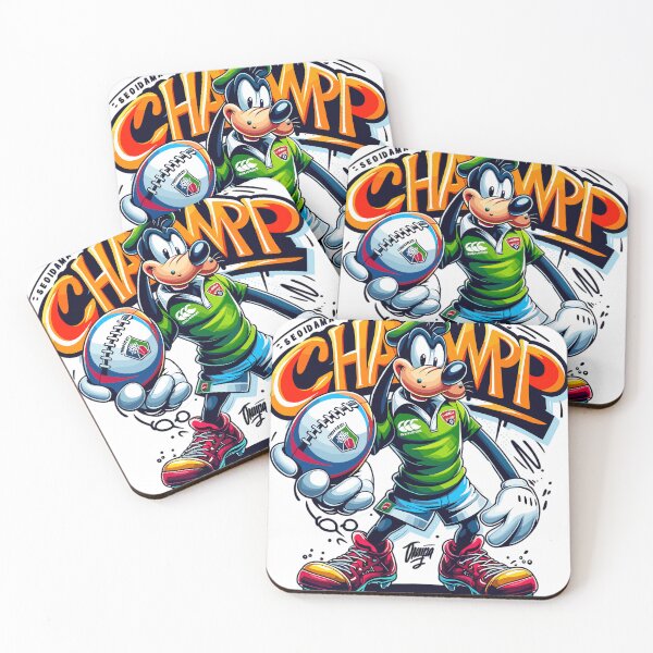 Item preview, Goofy playing rugby designed and sold by drdcahmed.