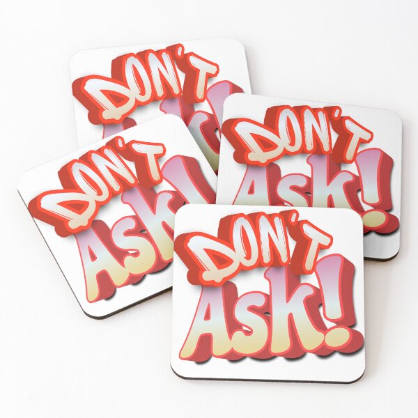 Item preview, Don't ask designed and sold by Vinto.