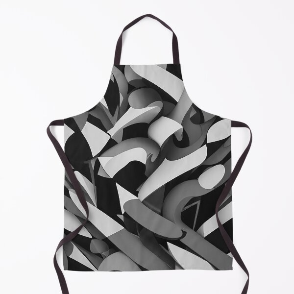 Item preview, intertwined and mixed spots black and white modern art designed and sold by Carlos Gudino.