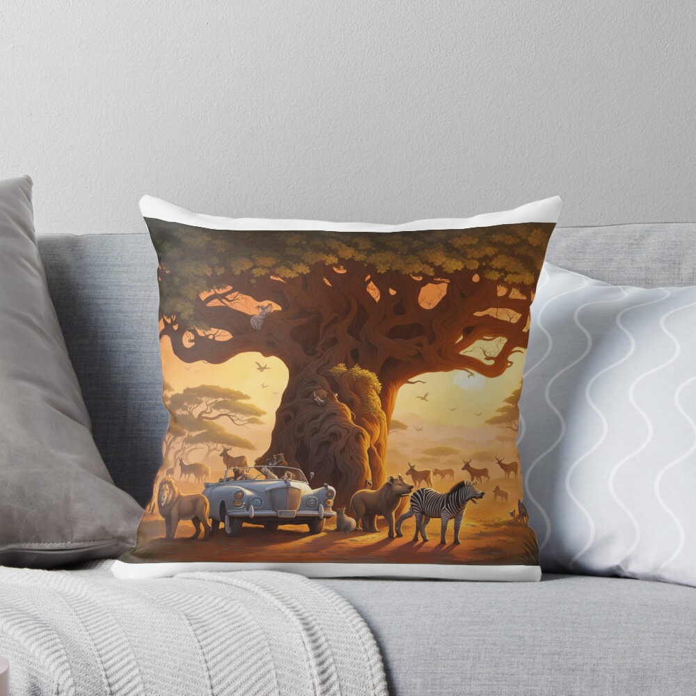 Item preview, Throw Pillow designed and sold by tayfunc.