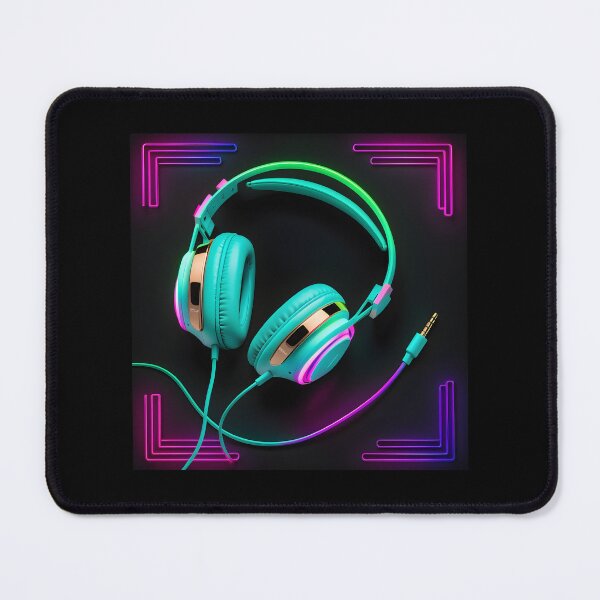 Item preview, Neon headphones   designed and sold by Inspirationmotivation.