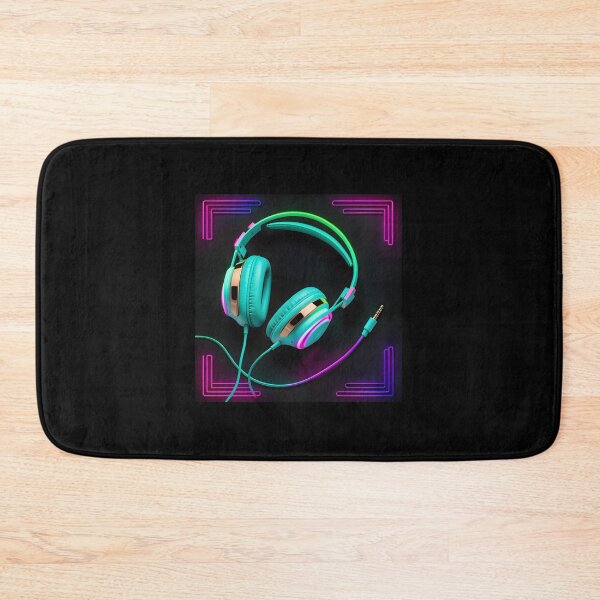 Item preview, Neon headphones   designed and sold by Inspirationmotivation.
