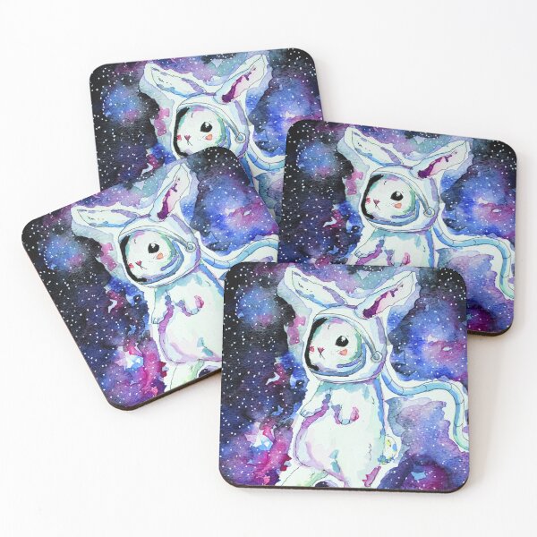 Item preview, Galaxy Astronaut Bunny designed and sold by Aquabunart.