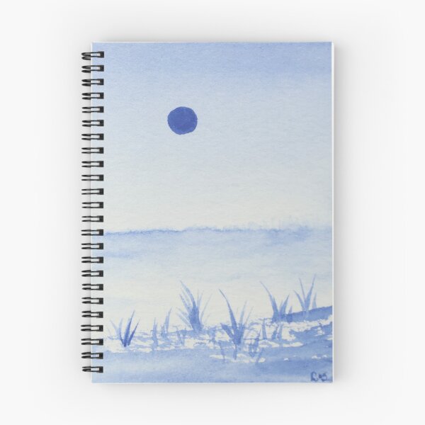 Item preview, Landscape in blue designed and sold by carol-fine-art.