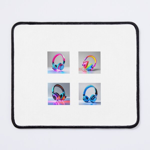 Item preview, Neon headphones pack bundle designed and sold by Inspirationmotivation.