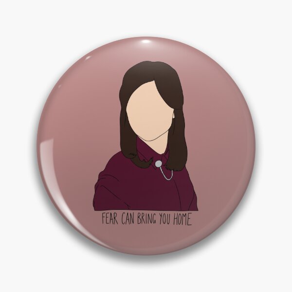 Item preview, "Fear Can Bring You Home" Clara Oswald Quote Print Design  designed and sold by abldesign.