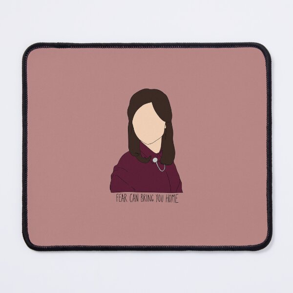 Item preview, "Fear Can Bring You Home" Clara Oswald Quote Print Design designed and sold by abldesign.