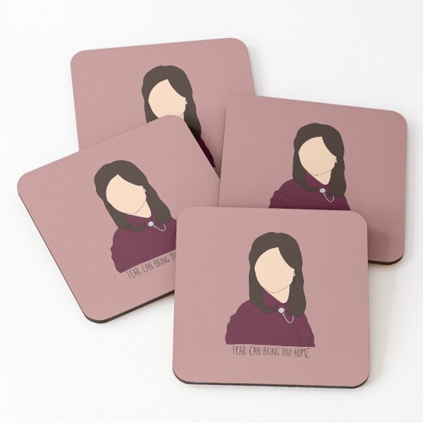 Item preview, "Fear Can Bring You Home" Clara Oswald Quote Print Design  designed and sold by abldesign.