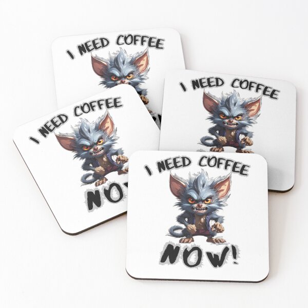 Item preview, I Need Coffee NOW - Angry Aye Aye - WOLO Squad designed and sold by Rtim1230.