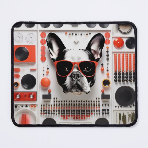 Item preview, French Bulldog Dj Set designed and sold by Shhebas Dali.