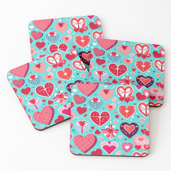 Item preview, Hearts pattern designed and sold by REALDesign-Shop.