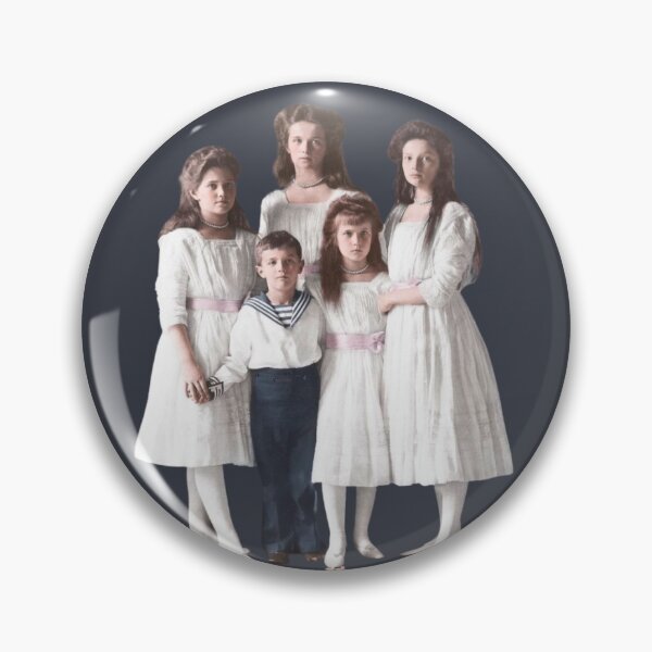 Item preview, Romanov Children— Olga, Tatiana, Maria, Anastasia, and Alexei designed and sold by jordannwst.
