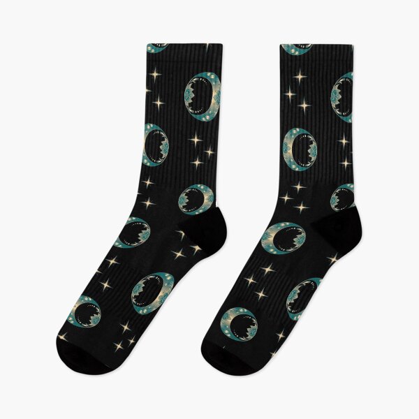 Item preview, Lotus Moon on black designed and sold by HildegunStudio.