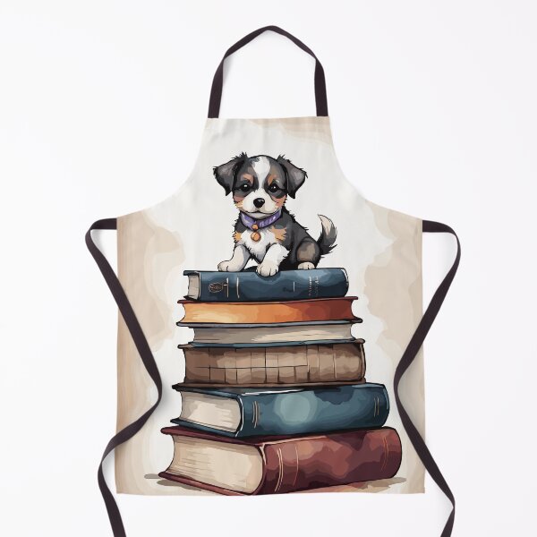 Item preview, Bookworm Dog designed and sold by cutie1pie1dogs.