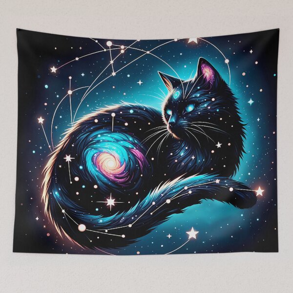 Item preview, Cosmic Cat Constellation designed and sold by tracydixon.