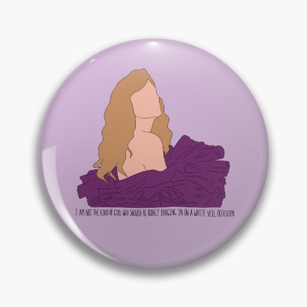 Item preview, "I Am Not The Kind Of Girl Who Should Be Rudely Barging In On A White Veil Occasion" Taylor Swift Speak Now Taylor's Version Album Quote Print Design  designed and sold by abldesign.