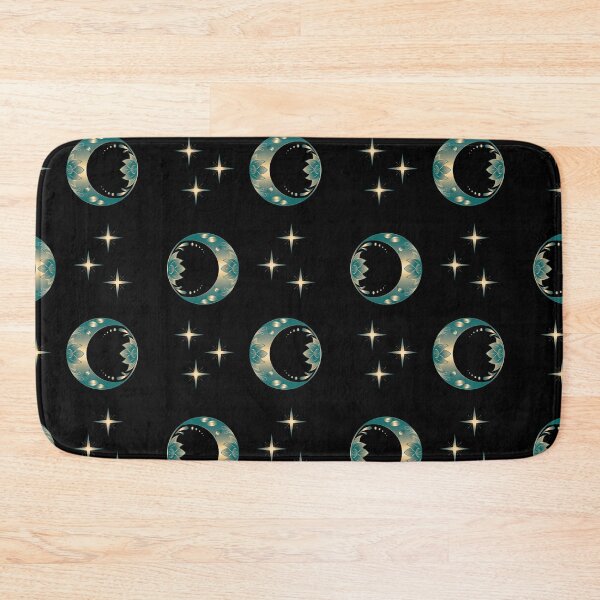 Item preview, Lotus Moon on black designed and sold by HildegunStudio.