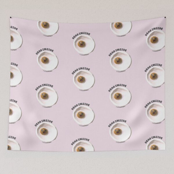 Item preview, Dead inside, Egg dude, egg art, cute blob, v3, pink | @lilsboobthangs © designed and sold by lilsboobthangs.