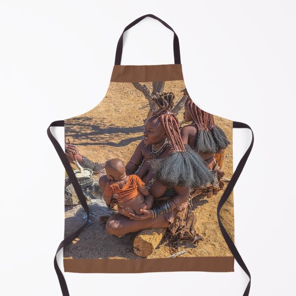 Item preview, Namibia. Himba Tribe. Cooking a Porridge. designed and sold by vadim19.