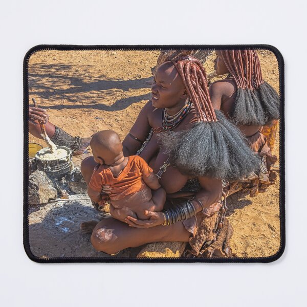 Item preview, Namibia. Himba Tribe. Cooking a Porridge. designed and sold by vadim19.