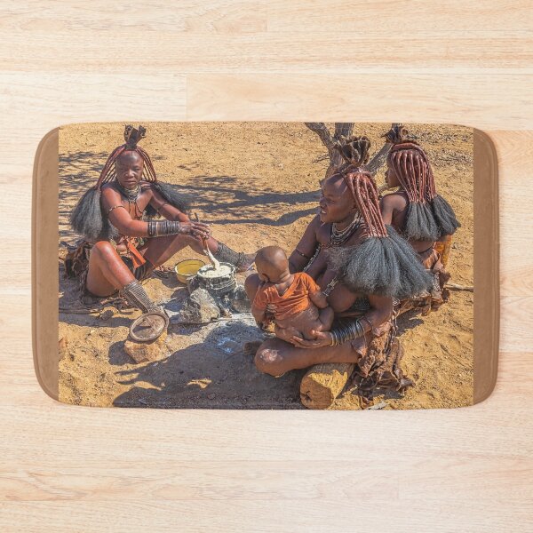 Item preview, Namibia. Himba Tribe. Cooking a Porridge. designed and sold by vadim19.