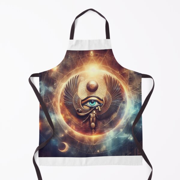 Item preview, Spiritual Cosmos Harmony Ancient Egypt Eye of Ra designed and sold by omrclr.