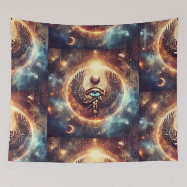 Item preview,  Spiritual Cosmos Harmony Ancient Egypt Eye of Ra designed and sold by omrclr.