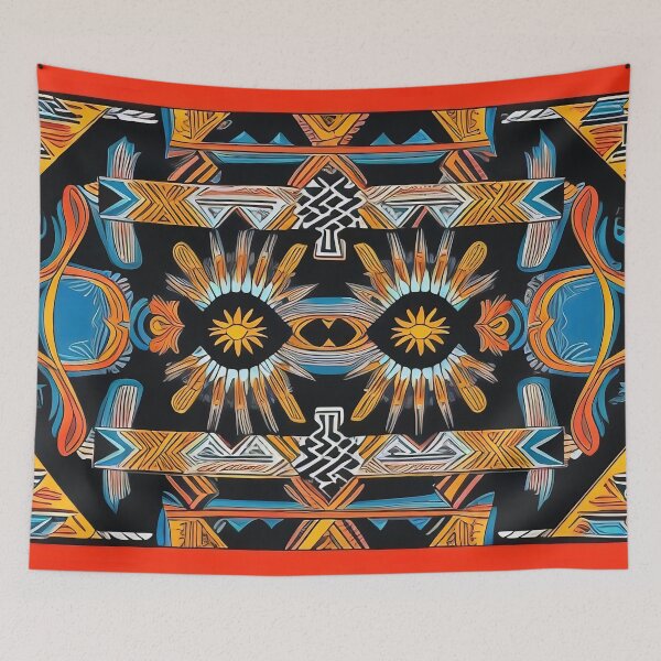 Item preview, Tribal pattern design stereo love designed and sold by operossa.