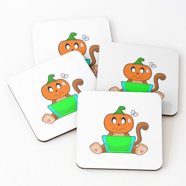 Item preview, Monkey Halloween Pumpkin Laptop designed and sold by Snabdesign84.