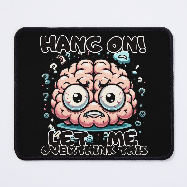 Item preview, Overthinking Brain Comic Art designed and sold by vk09.
