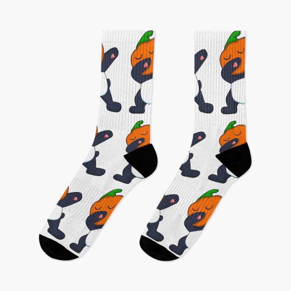 Aperçu de l'œuvre Panda Halloween Pumpkin Hip Hop créée et vendue par Snabdesign84.