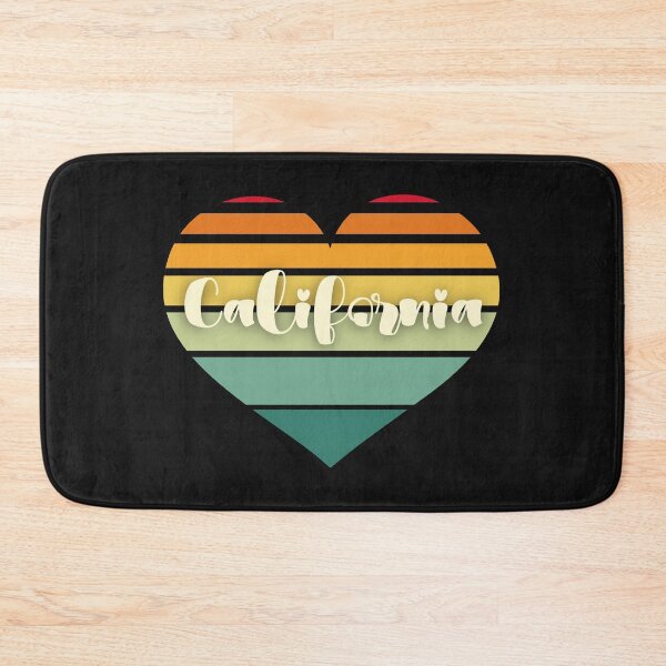 Item preview, Sun-Kissed Love: Retro California Heart Design designed and sold by GemaDesings.