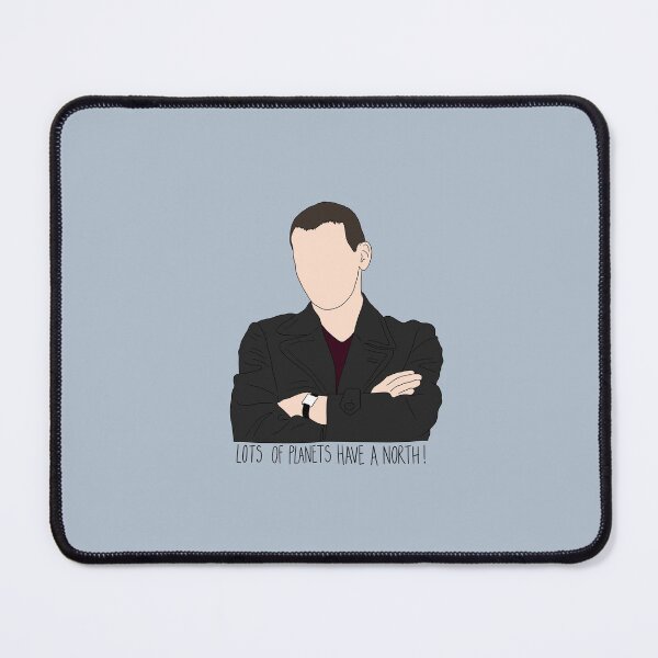 Item preview, "Lots Of Planets Have A North!" Ninth Doctor Quote Print Design designed and sold by abldesign.