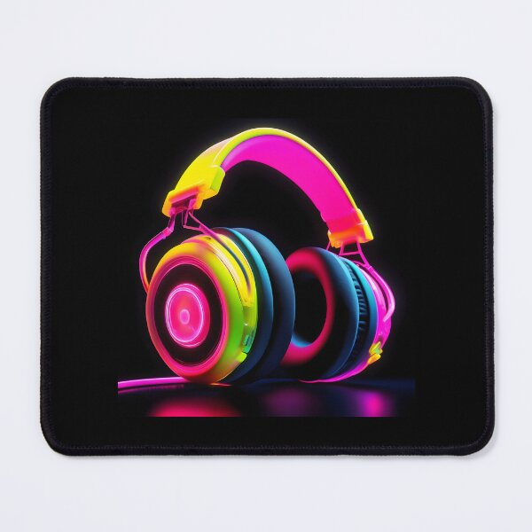 Item preview, Neon headphones   designed and sold by Inspirationmotivation.