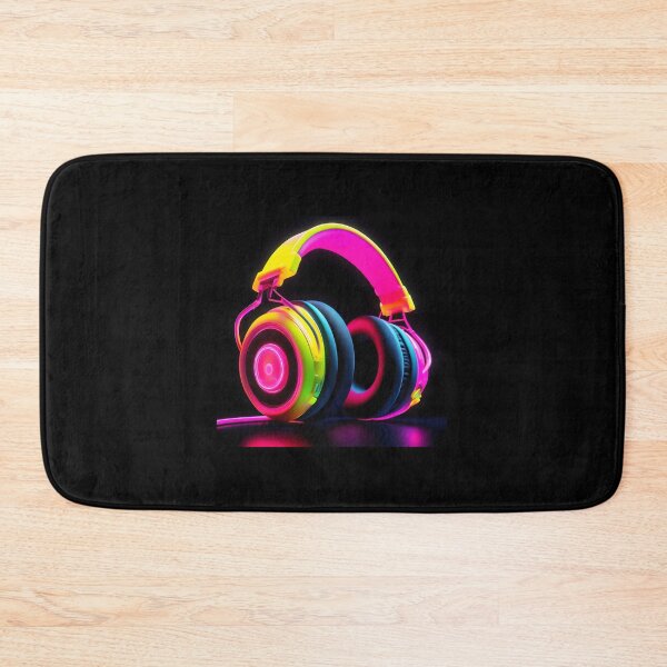Item preview, Neon headphones   designed and sold by Inspirationmotivation.