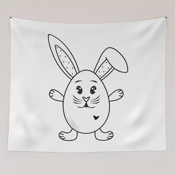 Item preview, Cute hare, easter rabbit designed and sold by OM-lova.