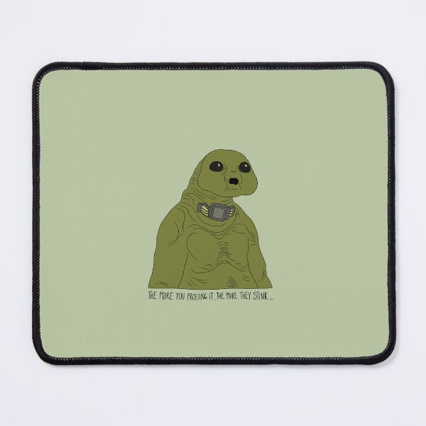 Item preview, "The More You Prolong It, The More They Stink..." Slitheen Quote Print Design designed and sold by abldesign.