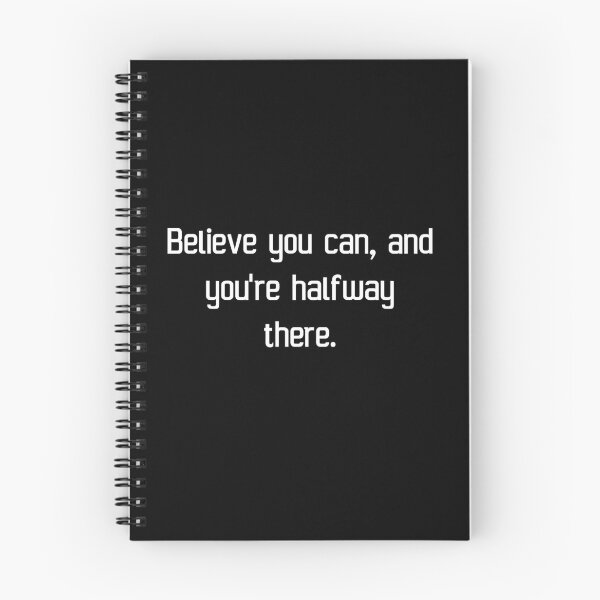 Item preview, Believe you can, and you're halfway there. designed and sold by IMCDT.
