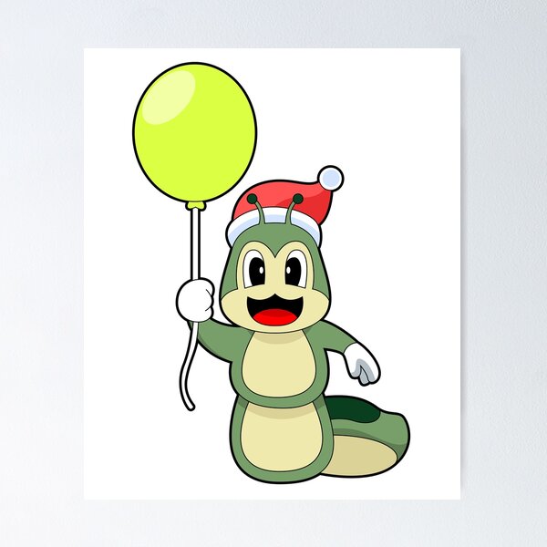 Item preview, Caterpillar Christmas Balloon designed and sold by Snabdesign84.