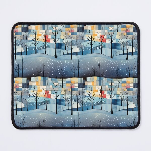 Item preview, winter mosaic scene #2 designed and sold by darkartsflowers.