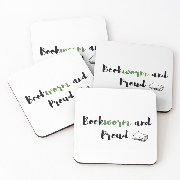 Item preview, Bookworm and Proud designed and sold by Journey Quick.