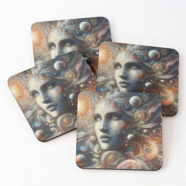 Item preview,  Spiritual Cosmos Harmony Turkish Mythology: Umay Ana designed and sold by omrclr.