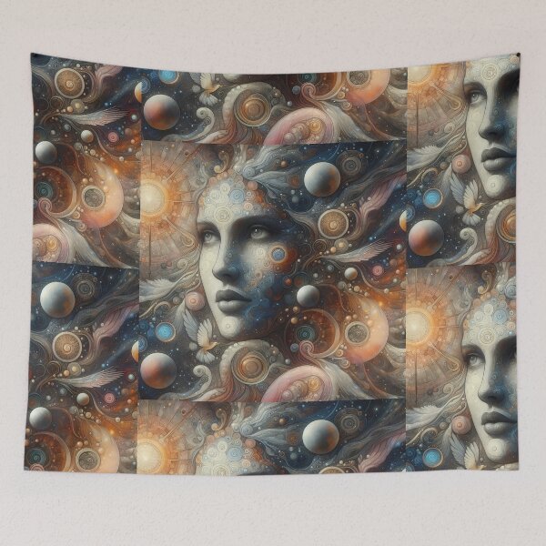 Item preview,  Spiritual Cosmos Harmony Turkish Mythology: Umay Ana designed and sold by omrclr.