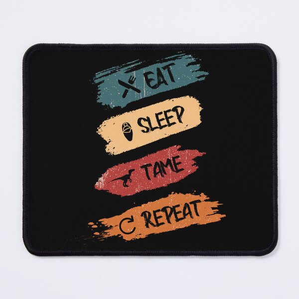 Item preview, Eat sleep tame repeat black version designed and sold by AymenAllel.